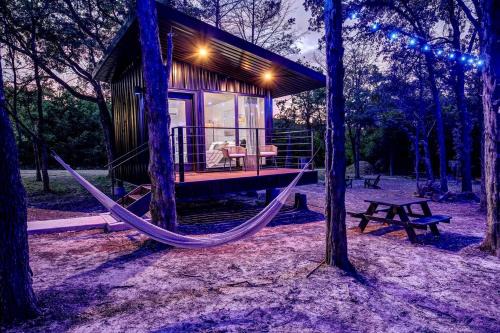 Alvord House | Serene Woodland Cabin Oasis near Trinity River in Texas