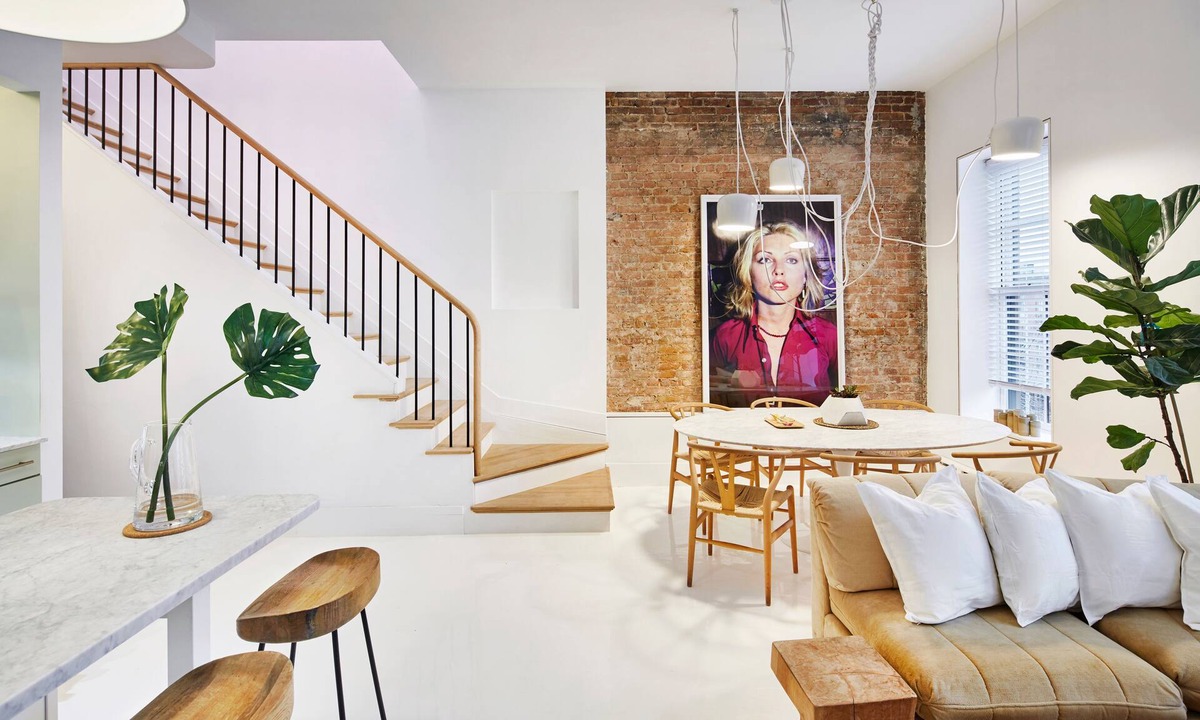 Bedford-Stuyvesant House | Solar Powered Brownstone w/treetop terrace