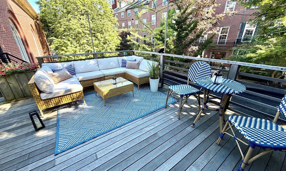 West End Apartment | Spacious West End Retreat, 3BR/2BA, Walk Everywhere + Private Deck