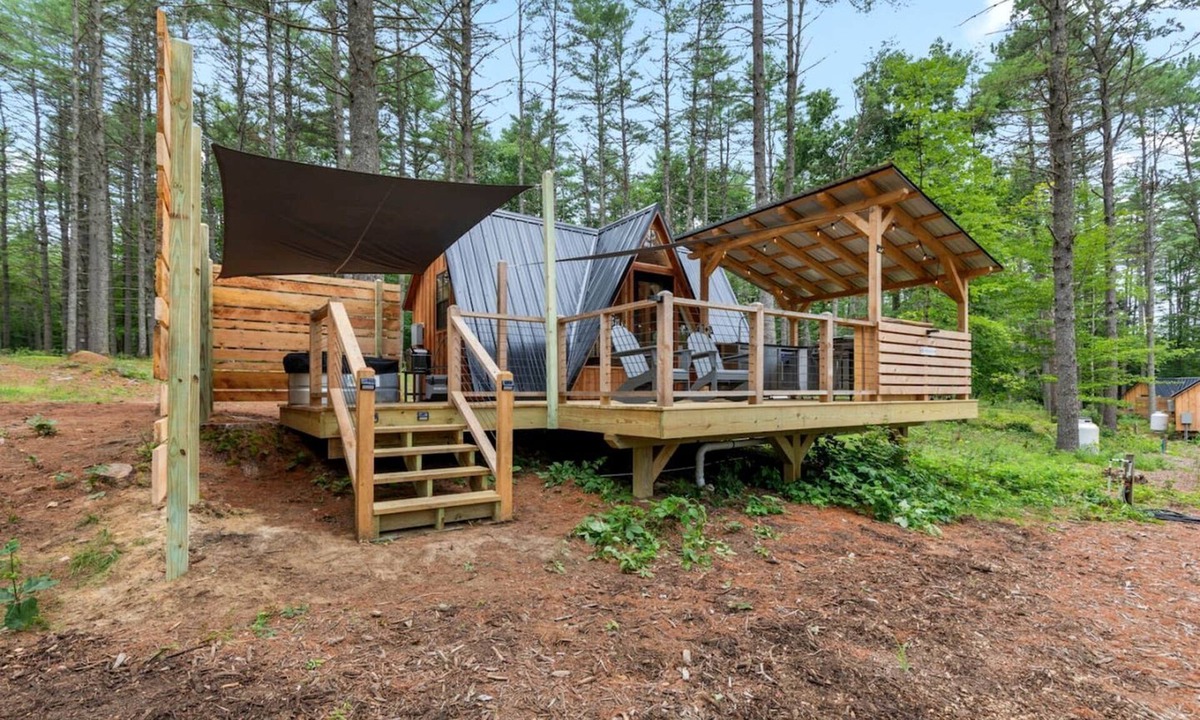 Oxford Cabin | Splendid A-Frame with Outstanding Indoor and Outdoor in Maine