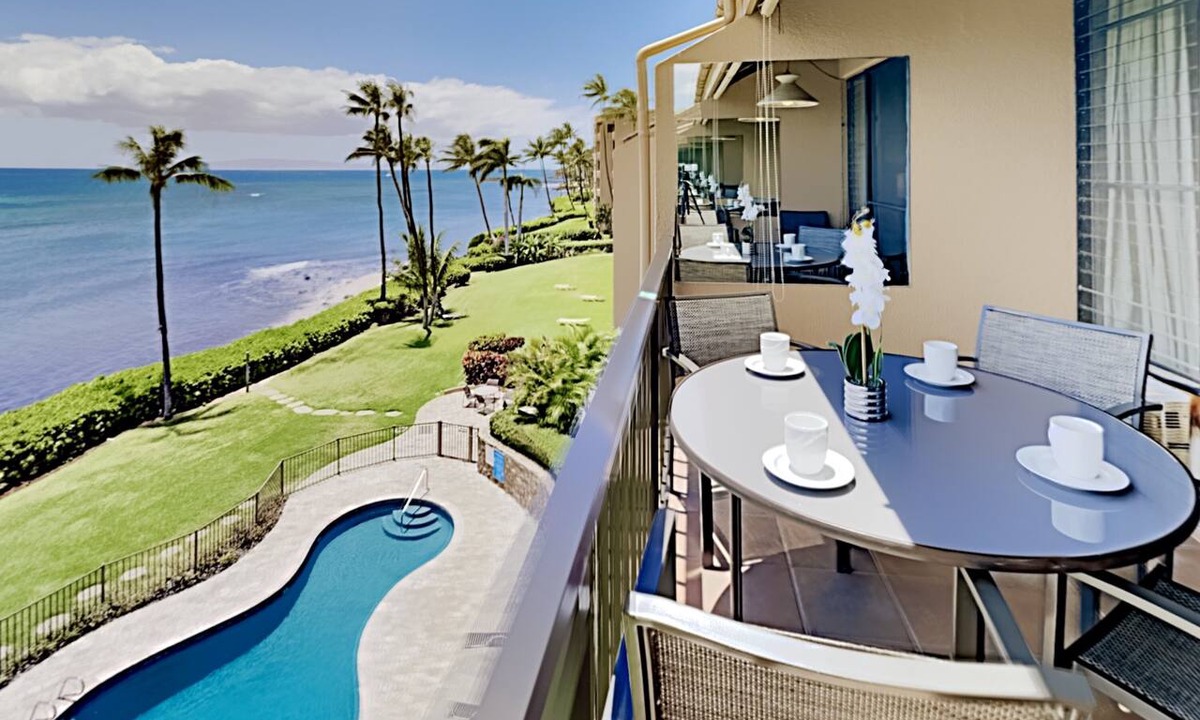 Maalaea Condo | Stunning Maalaea 2BR Loft Condo New AC Premium Ocean Views Pool Hot Tub