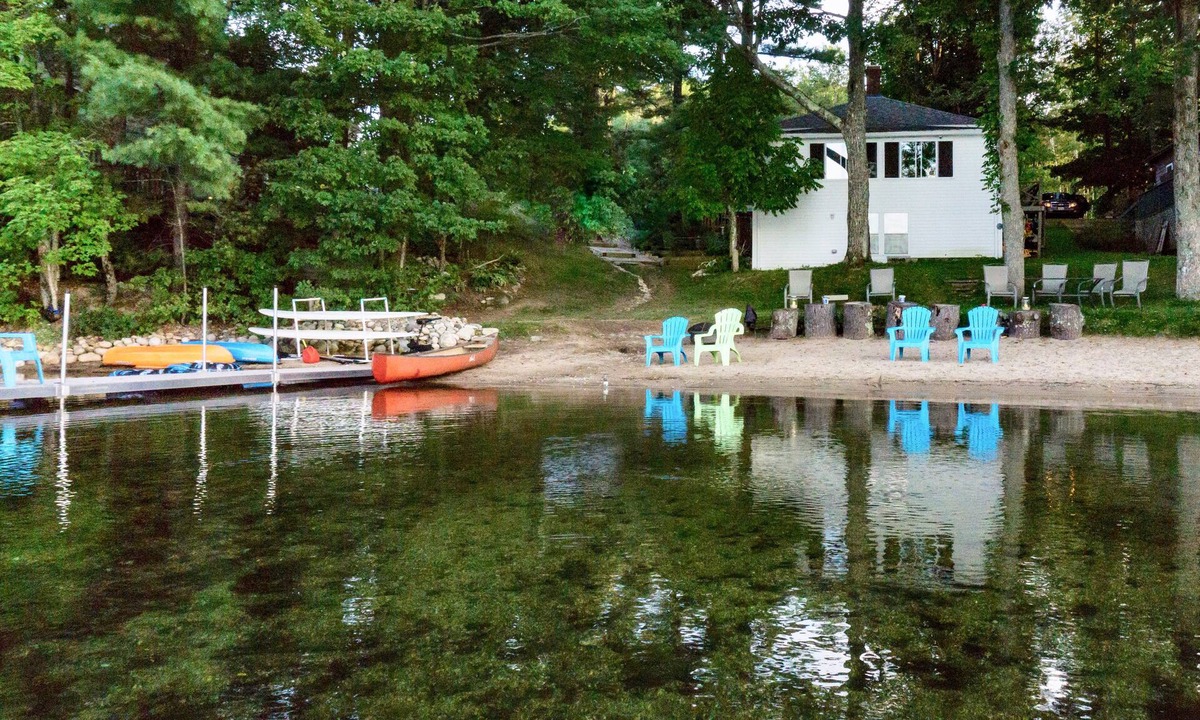 New Gloucester House | Summers in Maine. Whip O'Will Lake House on Sabbathday Lake in New Gloucester