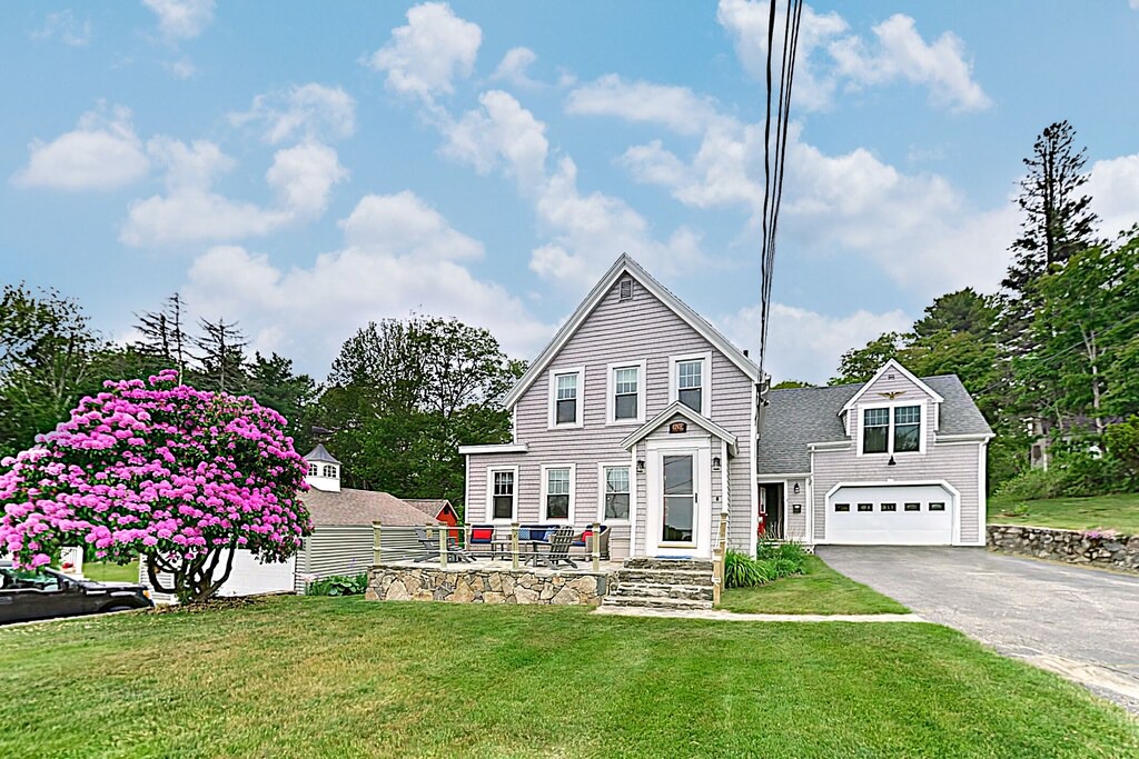 Boothbay Harbor House | The Historic Harrington House | In Town with Ocean Views!