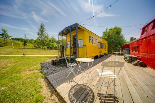 Adrian Furnace Apartment | 'The Little Giant,' Converted Railcar in DuBois!