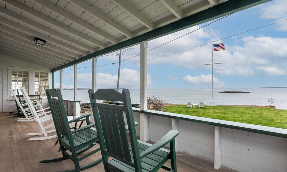 Ocean Point House | Three Porches by Sea Maine