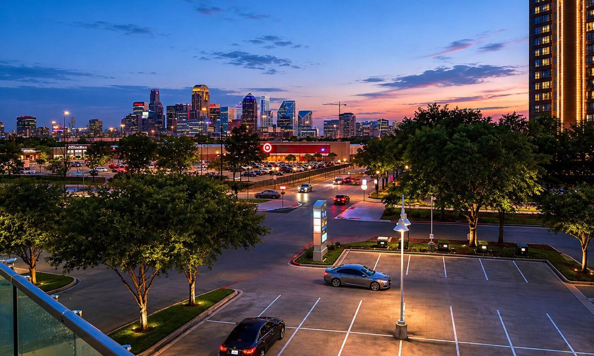 Cityplace Apartment | Uptown Luxe Stay Dallas Skyline View + Balcony