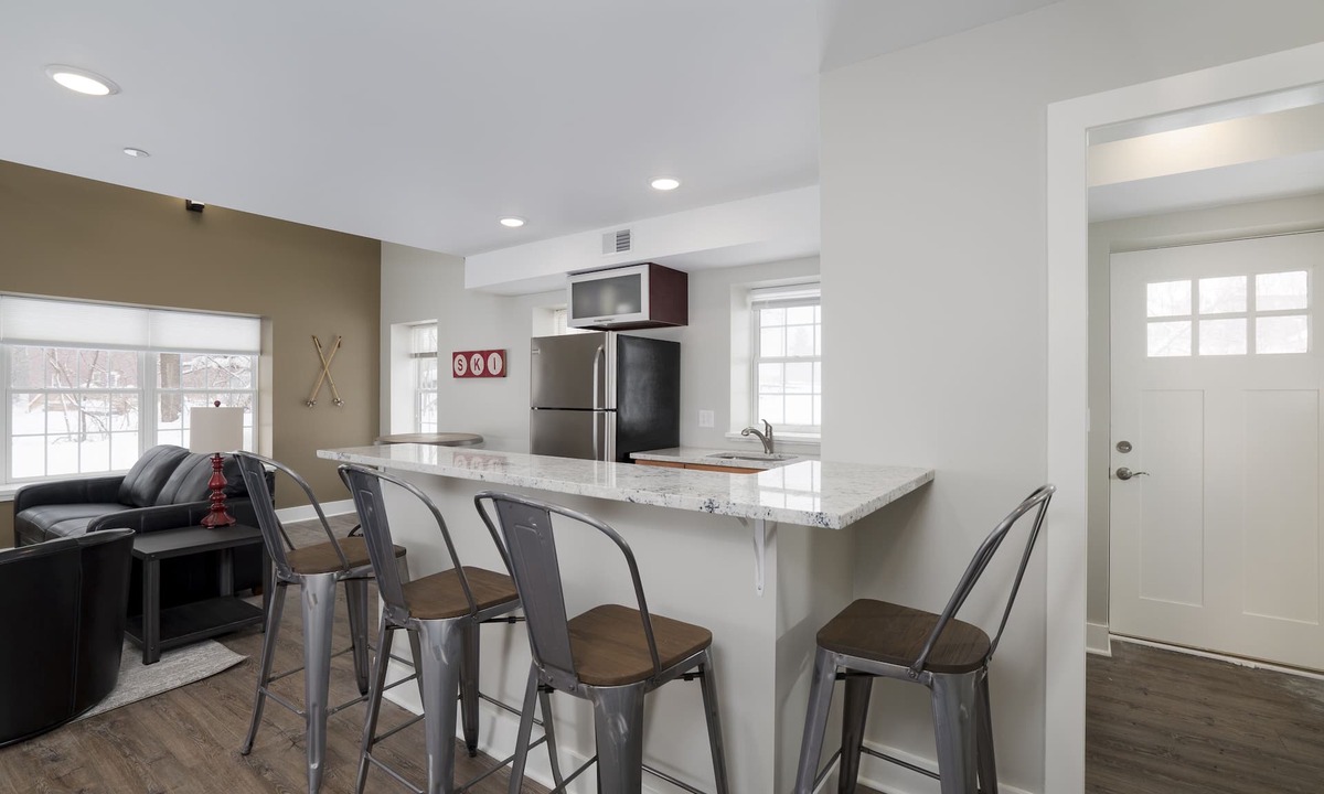 Ellicottville Apartment | Walking Distance To Town, Tranquil Creek-side Locale At The Ellicottville Lofts