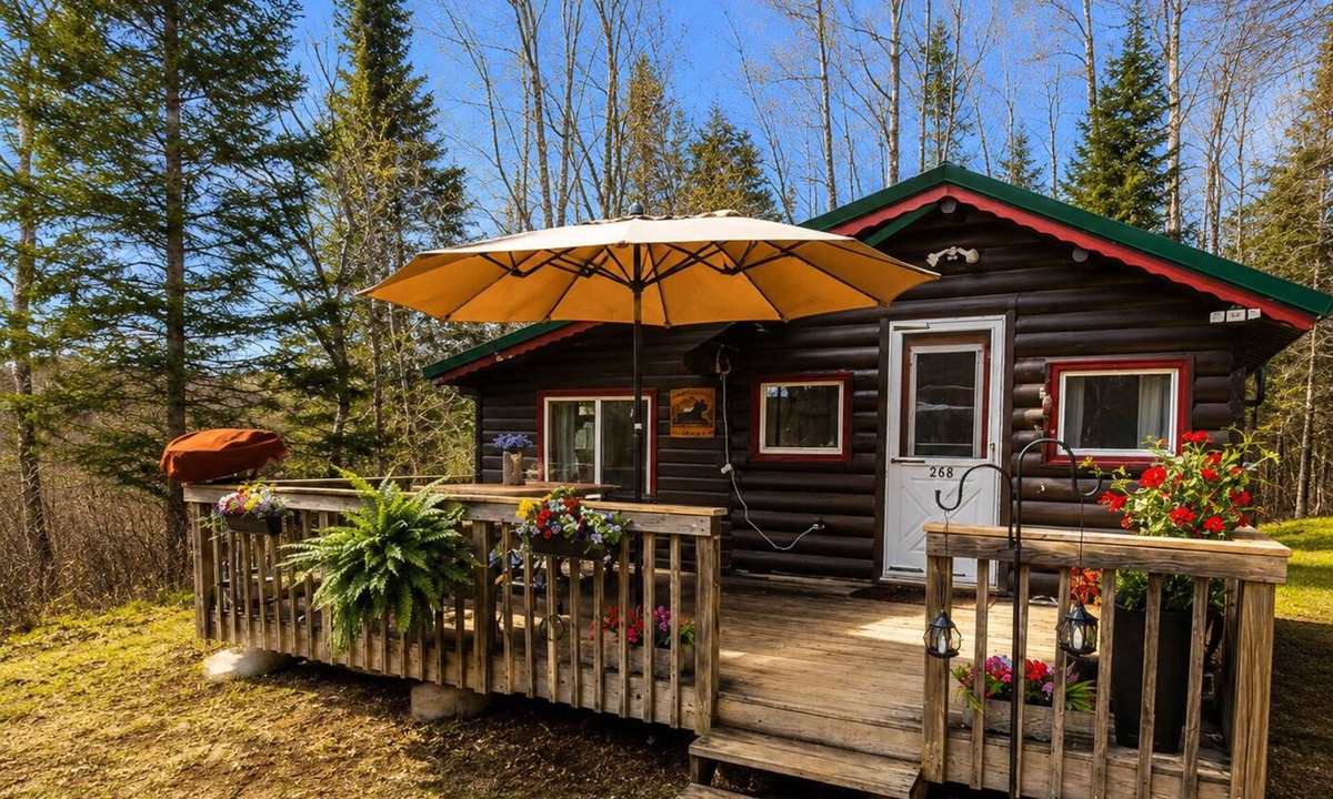 Magalloway Plantation Cabin | Waterfront Maine Cabin w/Deck, Fire Pit & Trails