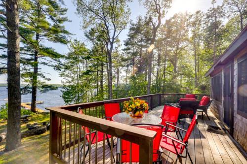 Bradley House | Waterfront Maine Vacation Rental w/Private Dock