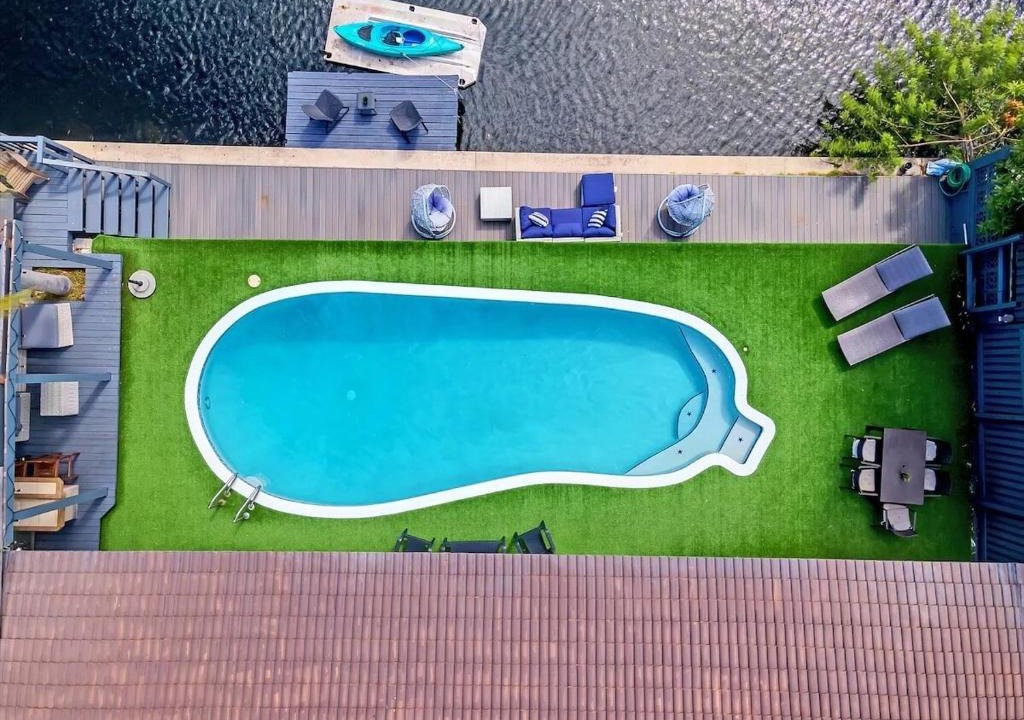 North Central Hollywood Villa | Waterfront Villa Near Beach Pool