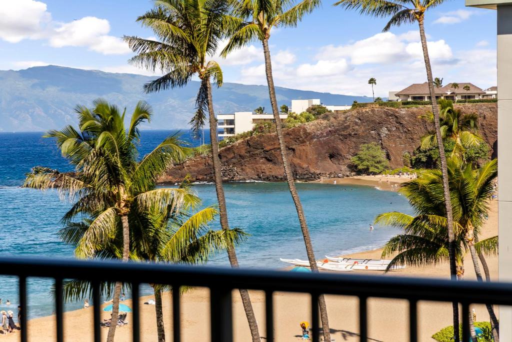 Kaanapali Apartment | Whaler Resort 508- Fully remodeled Whaler condo, stunning Kaanapali Beach Black Rock view