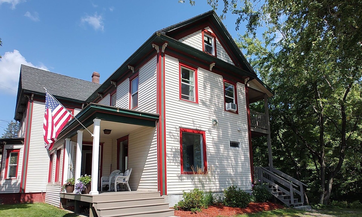 Upper Village Apartment | White Mountains Riverfront Studio