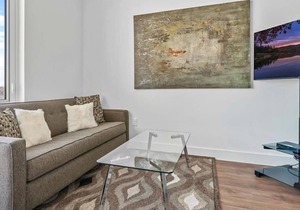 Spacious Studio | Kitchen + Laundry | Downtown White Plains