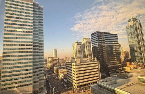 Downtown Edmonton Apartment | 12th Floor Studio at Downtown. Parking Included