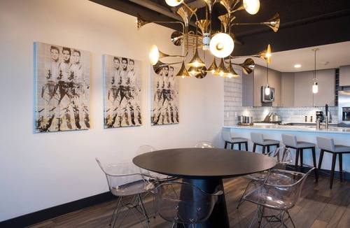 Downtown Buffalo Condo | 2 Bedroom Luxury Bi-Level Condo in Downtown Buffalo - Rooftop Bar, Bowling Alley