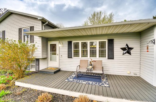 Fancher House | 3 Mi to Erie Canal: Home w/Hot Tub in Holley!
