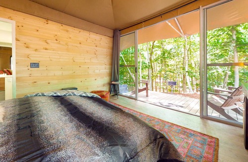 South Casco House | 555 Glamping Tent at Point Sebago Resort