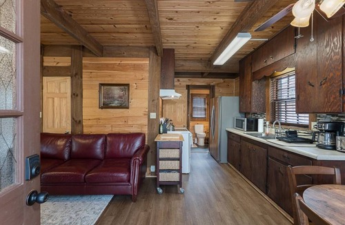 Andrews Cabin | A serene mountain cabin hideaway where cozy comfort meets quiet luxury