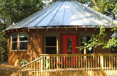 Wesley Cabin | A Unique Experience! Yurt Living In A Beautiful Wooded Setting!