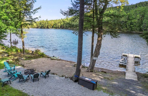 Chestertown House | Adirondack lakefront home on 40 acres