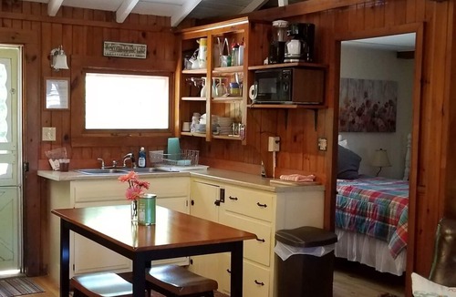 Bridgton Cabin | Adorable cottage set among tall pines with sandy beach -only .5 mile from town.