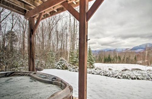 Franconia House | Architect-Designed Franconia Home: Hot Tub & Views