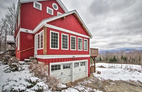 Franconia House | Architect-Designed Franconia Home: Hot Tub & Views