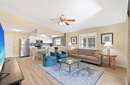 Naples Park House | Avanti Vacation Rental, Relaxing 3-BR Retreat with Private Pool Minutes from Vanderbilt Beach and Delnor-Wiggins State Park. Enjoy Southern Exposure, BBQ Area, and Pet-Friendly Comfort