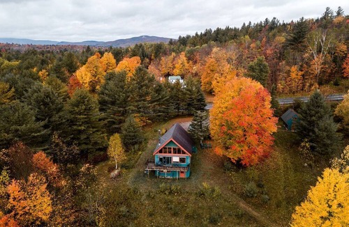 Sabael Cabin | Bavarian-Style Chalet Rental with Adirondack Mountain Views in Indian Lake, New York