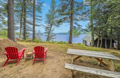 Inlet Cabin | Beachside Cottage at the Birches on 4th Lake, Old Forge/Inlet