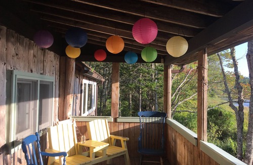 Gouldsboro Cabin | Beautiful 4-bedroom cabin in Gouldsboro for a getaway overlooking Jones Pond