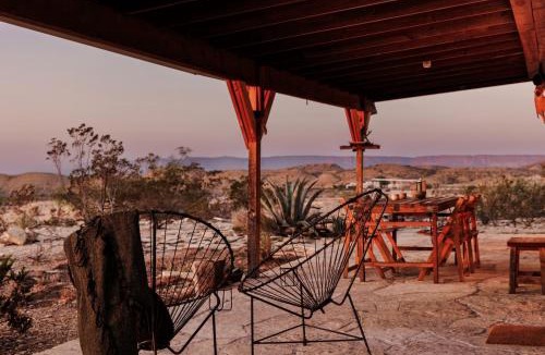 Study Butte-Terlingua House | Big Bend Escape - Designer Adobe w Mountain Views