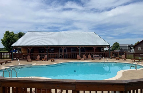 Cleora House | Big Grand Lake Cabin on Duck Creek with Pool