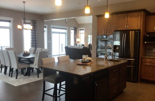Saint David Cabin | Big Sky Lodge Sunset Suite. Luxury Lodging on Long Lake Saint David Maine.