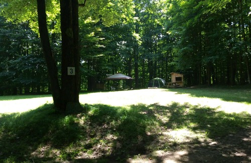 Wellsville RV Rental | Blue Moon - Dark Skies, Spacious, Quiet, Fully Furnished Campsite