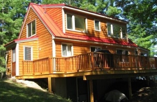 Bridgton Cabin | Bridgton, Maine, Very private Long Lake Waterfront Cabin