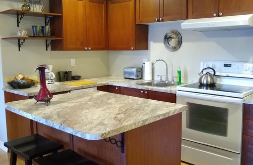 Rosemount House | BRIGHT SUITE: 2 BDRMS - PATIO/BACK YARD, PARK/GRAND RIVER WALKING TRAILS