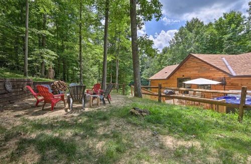 Butler House | Butler Cabin on 19 Acres w/Hot Tub & Fire Pit!