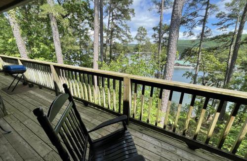 Mount Ida House | C8, Two bedroom, two bath log-sided, lake view luxury cottage with hot tub
