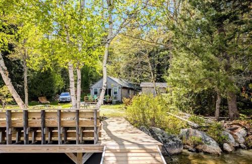 Franklin House | Cabin and Canvas Lakefront Retreat family beach 1dog fire pit