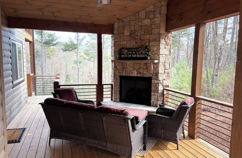 Ellijay Cabin | Cabin Ellijay - Great for groups, cozy, private, fully equipped, pet friendly