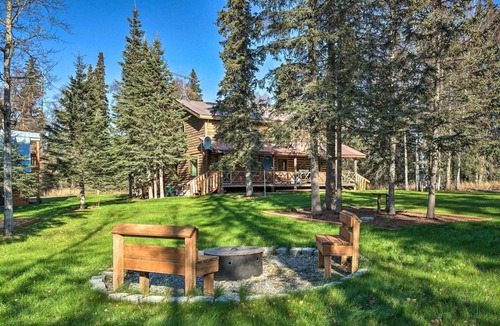 Kalifornsky Cabin | Cabin on Kenai Peninsula: Family & Group Friendly!
