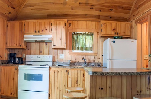 Bar Harbor Cabin | Cabin Tucked inside the Pine trees Cabin 11