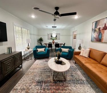 Grambling Villa | Casa Blanca - Minutes from Tech and GSU