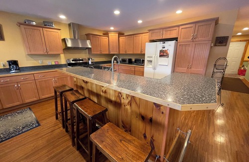 Town of Webb House | Casa Verde: Waterfront 5BR Retreat with 2 Living Areas & Fire Pit!