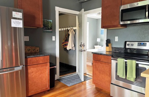 Back Cove Condo | Centrally located off Back Cove, 2nd floor 4 bedroom, 2 Bath condo w/deck