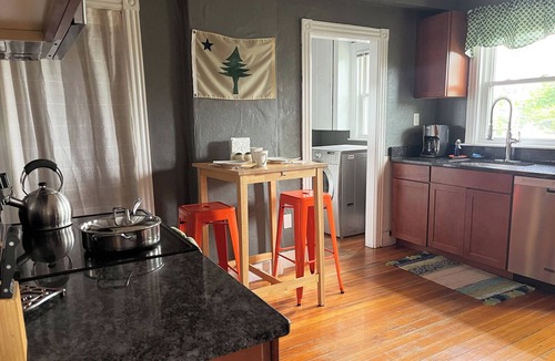 Back Cove Condo | Centrally located off Back Cove, 2nd floor 4 bedroom, 2 Bath condo w/deck