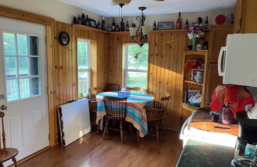 Marienville House | Charming 2-BR house in Marienville with AC. Close to ATV trails. Two fire pits.