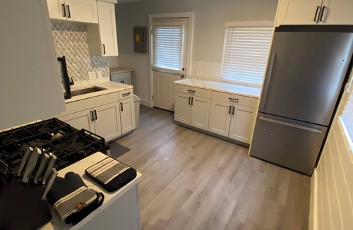 Akron House | Charming 3-bedroom, newly renovated modern decor home in Akron,Goodyear Heights