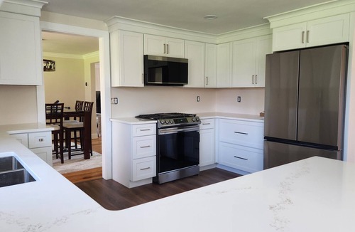 Grand Island House | Charming 3-bedroom ranch with a covered back patio, in peaceful Grand Island